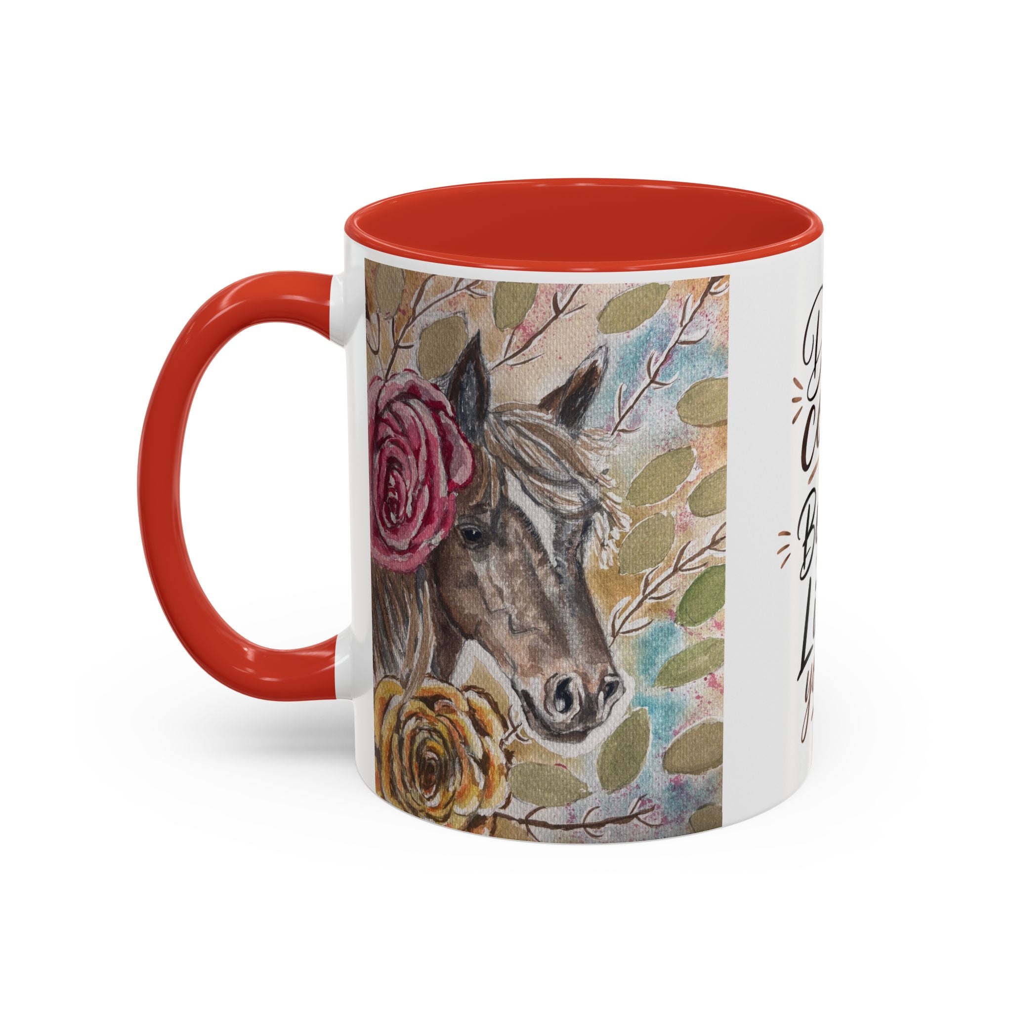 Coffee Mug — "Drink Coffee. Be Weird. Live Life Your Way." Inspirational Accent Mug