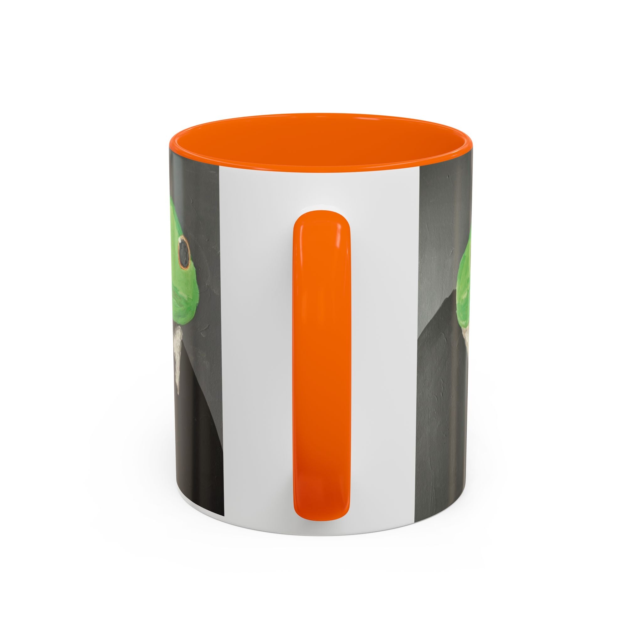 Frog in Suit Accent Coffee Mug – Quirky Formal Frog Art (11/15oz)
