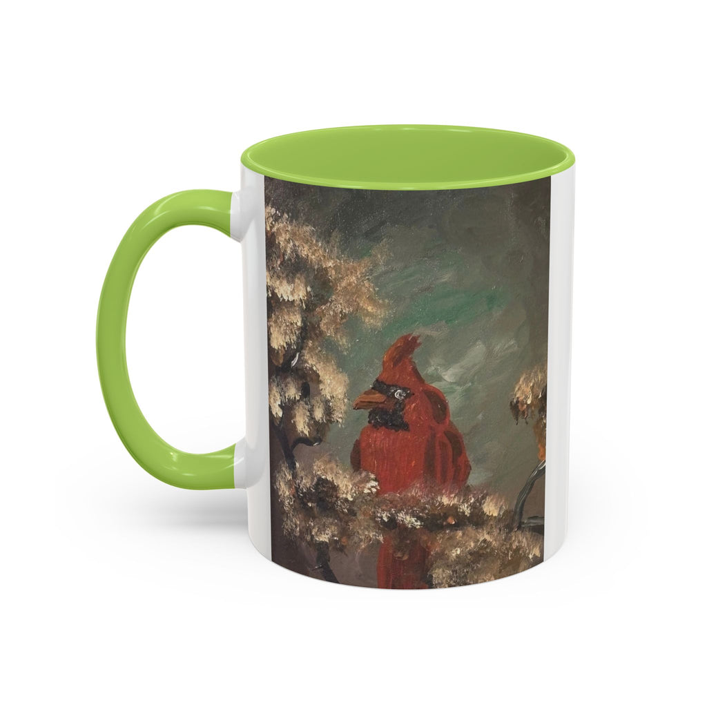 Coffee Mug - "Some mornings are meant to be quiet" Accent Ceramic Mug