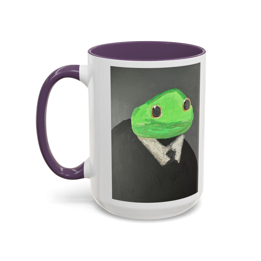 Coffee Mug — "I Don’t Rise and Shine, I Caffeinate and Tolerate" (Accent, 11/15oz)