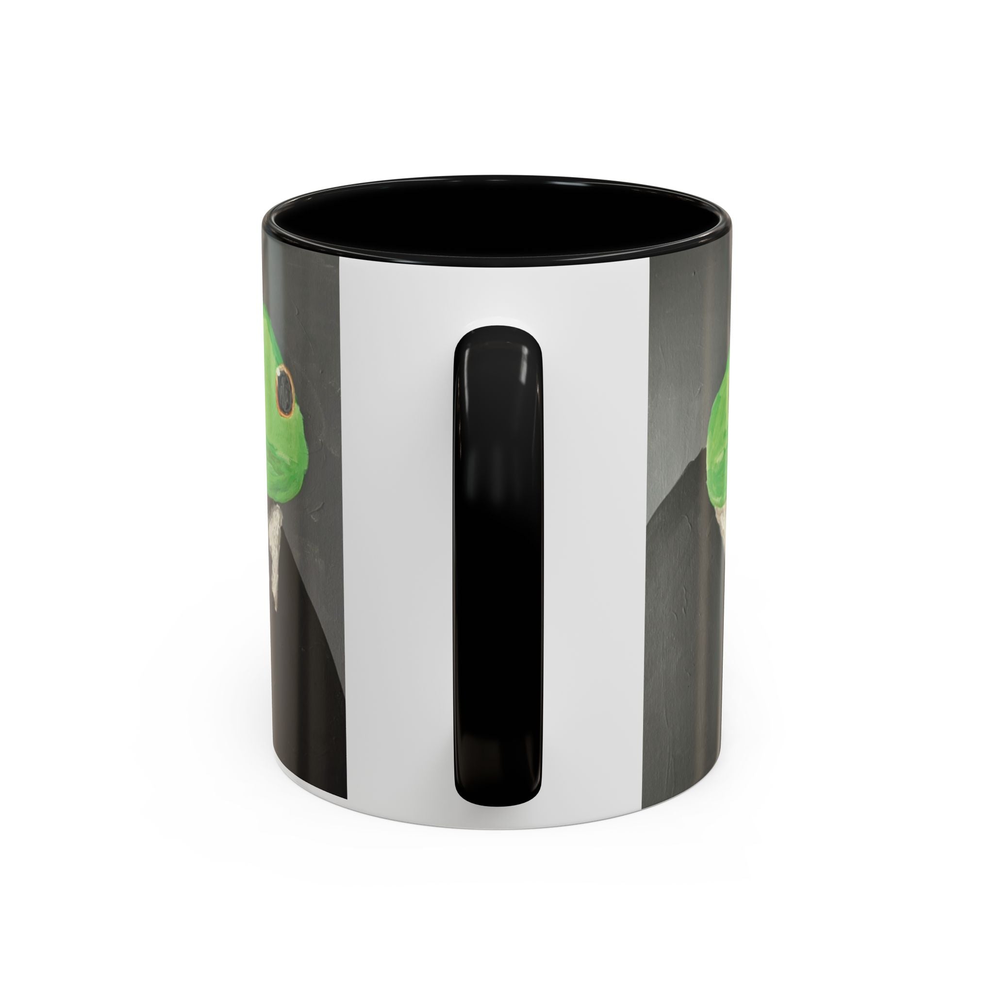 Frog in Suit Accent Coffee Mug – Quirky Formal Frog Art (11/15oz)
