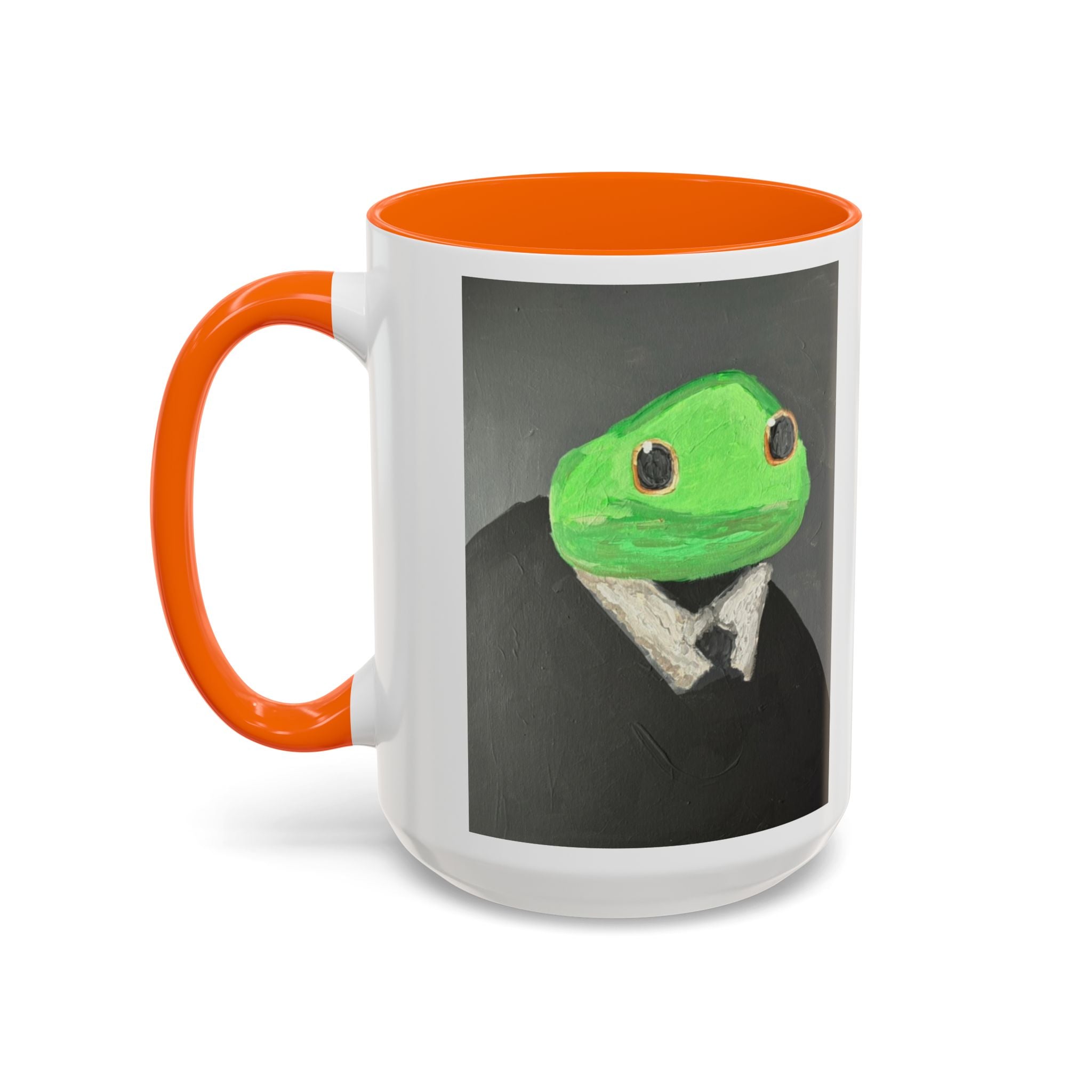 Coffee Mug — "I Don’t Rise and Shine, I Caffeinate and Tolerate" (Accent, 11/15oz)