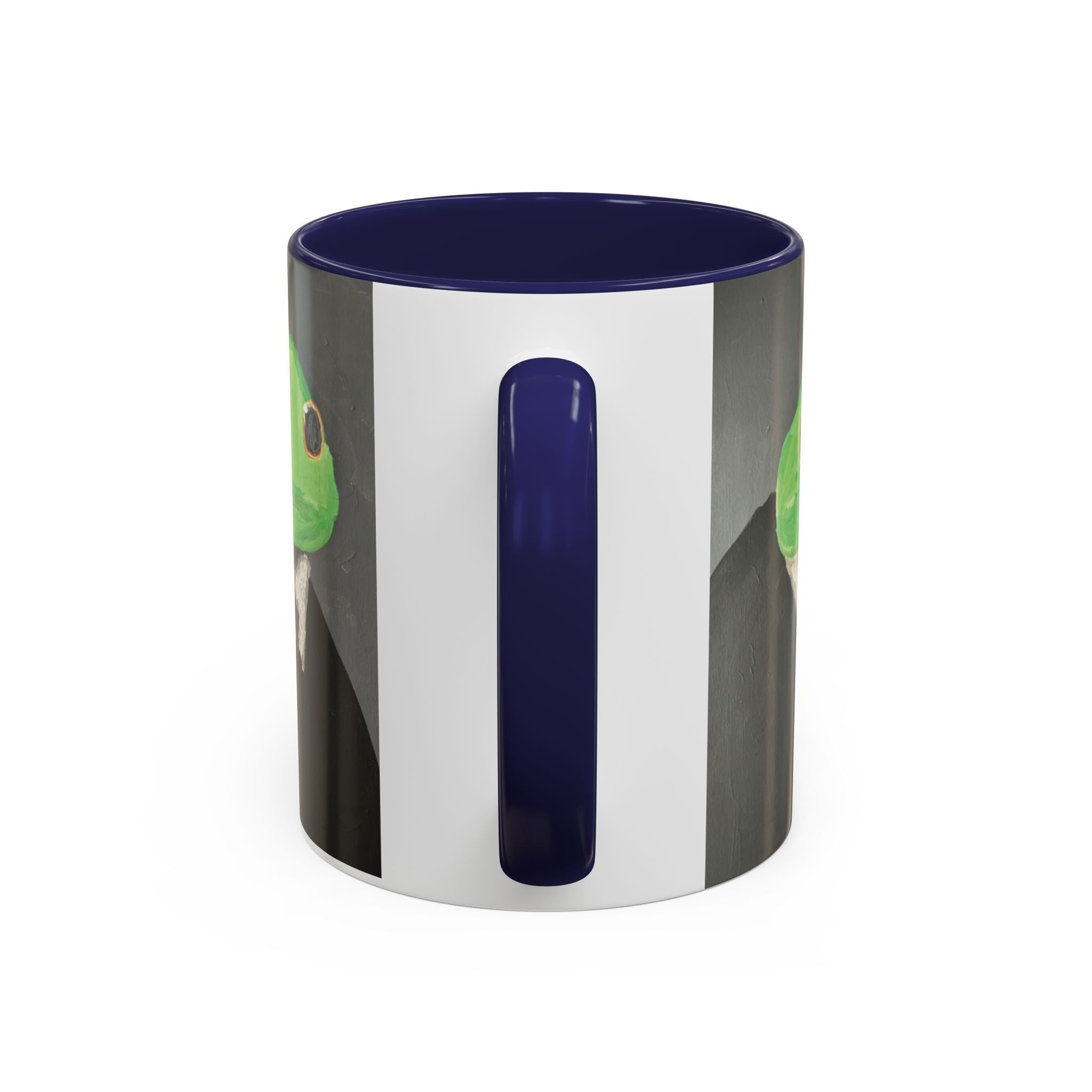 Frog in Suit Accent Coffee Mug – Quirky Formal Frog Art (11/15oz)