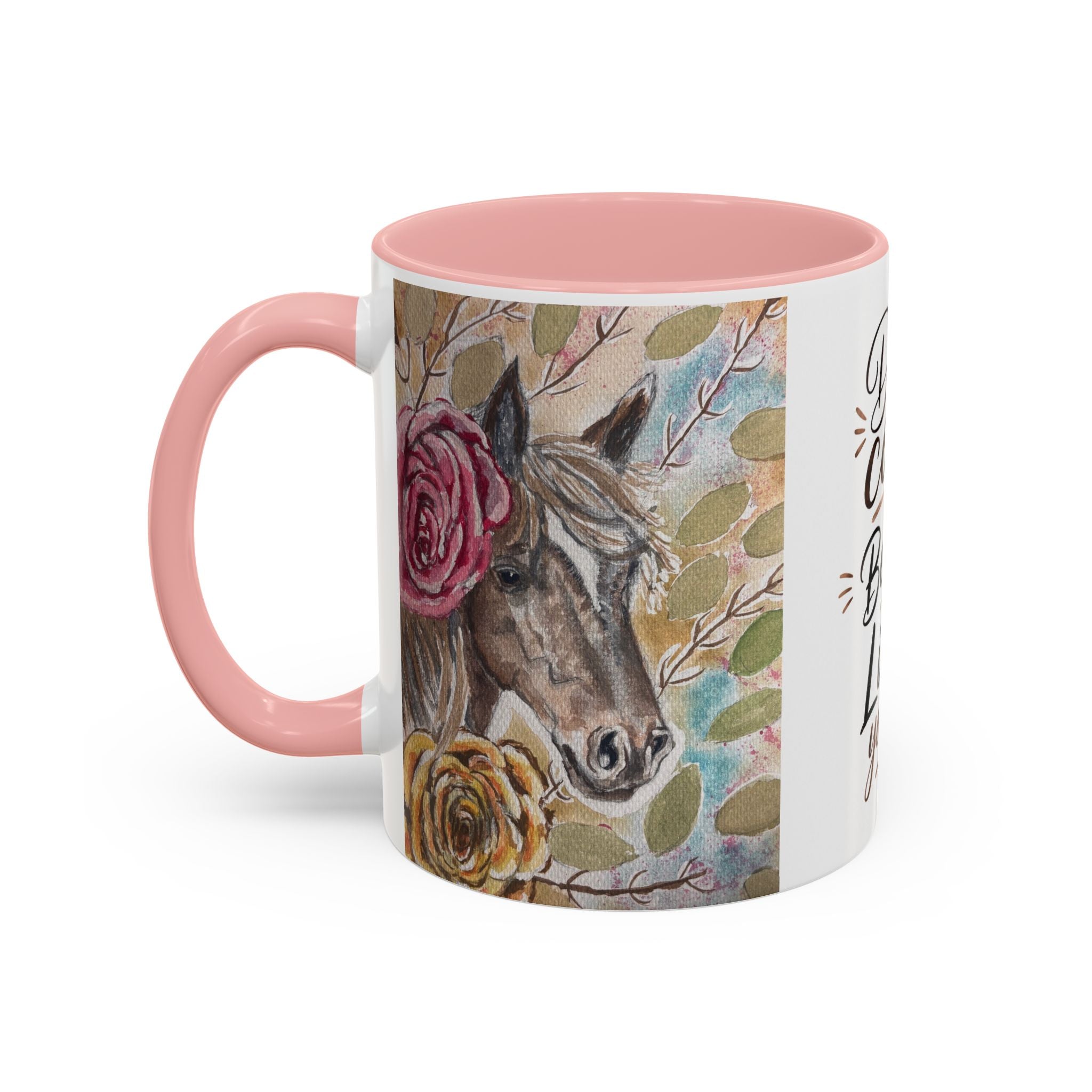 Coffee Mug — "Drink Coffee. Be Weird. Live Life Your Way." Inspirational Accent Mug