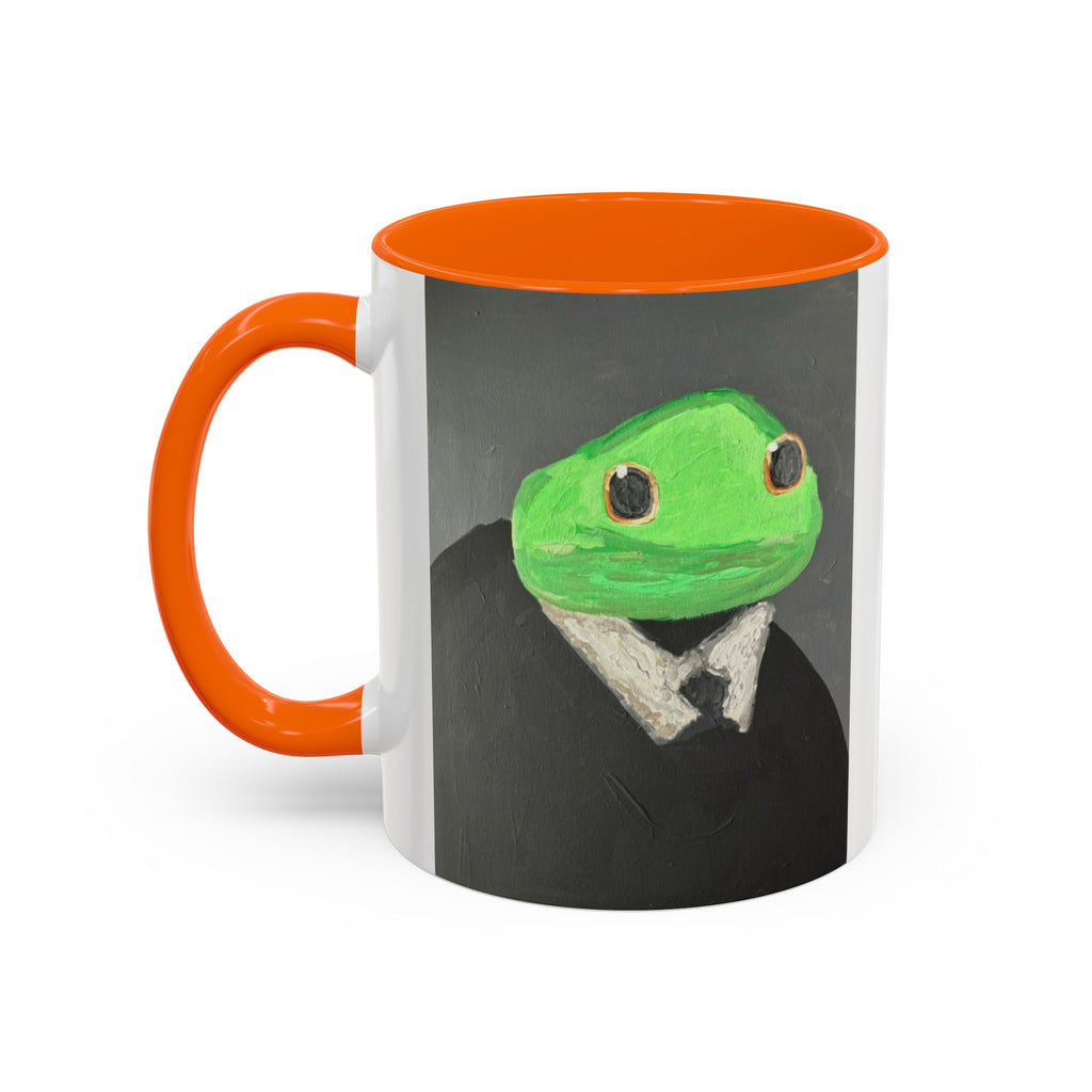 Coffee Mug — "I Don’t Rise and Shine, I Caffeinate and Tolerate" (Accent, 11/15oz)