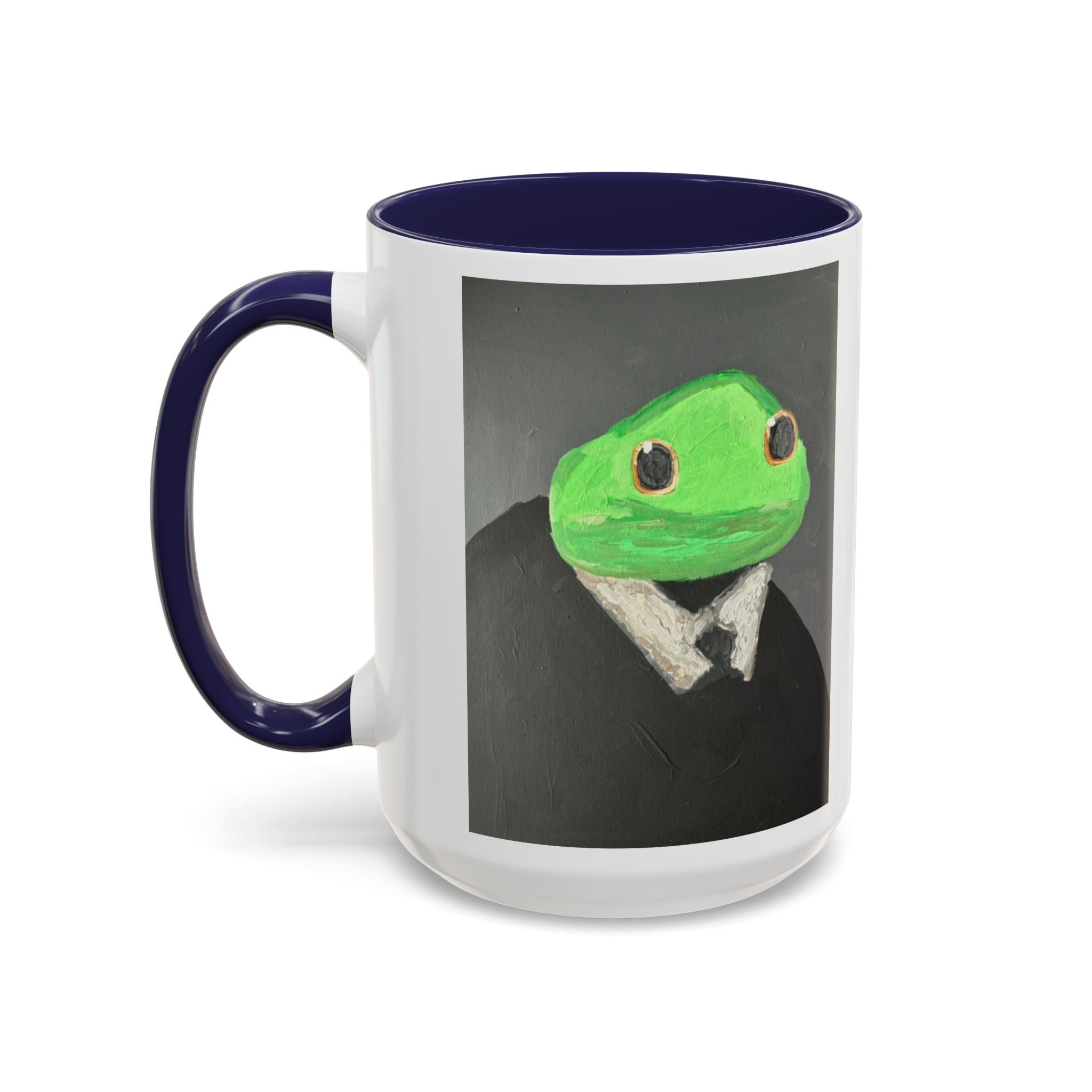 Coffee Mug — "I Don’t Rise and Shine, I Caffeinate and Tolerate" (Accent, 11/15oz)