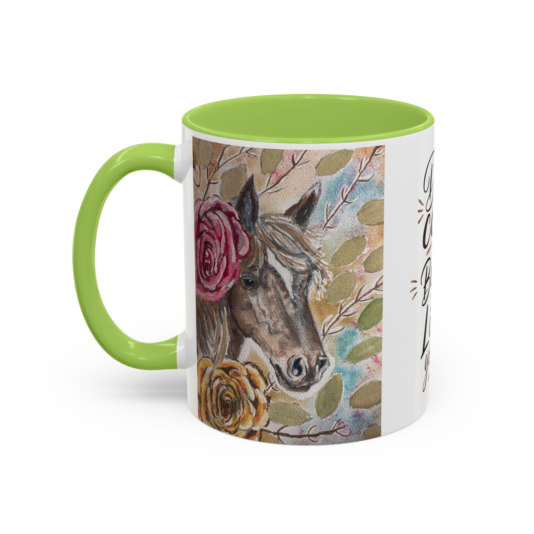 Coffee Mug — "Drink Coffee. Be Weird. Live Life Your Way." Inspirational Accent Mug