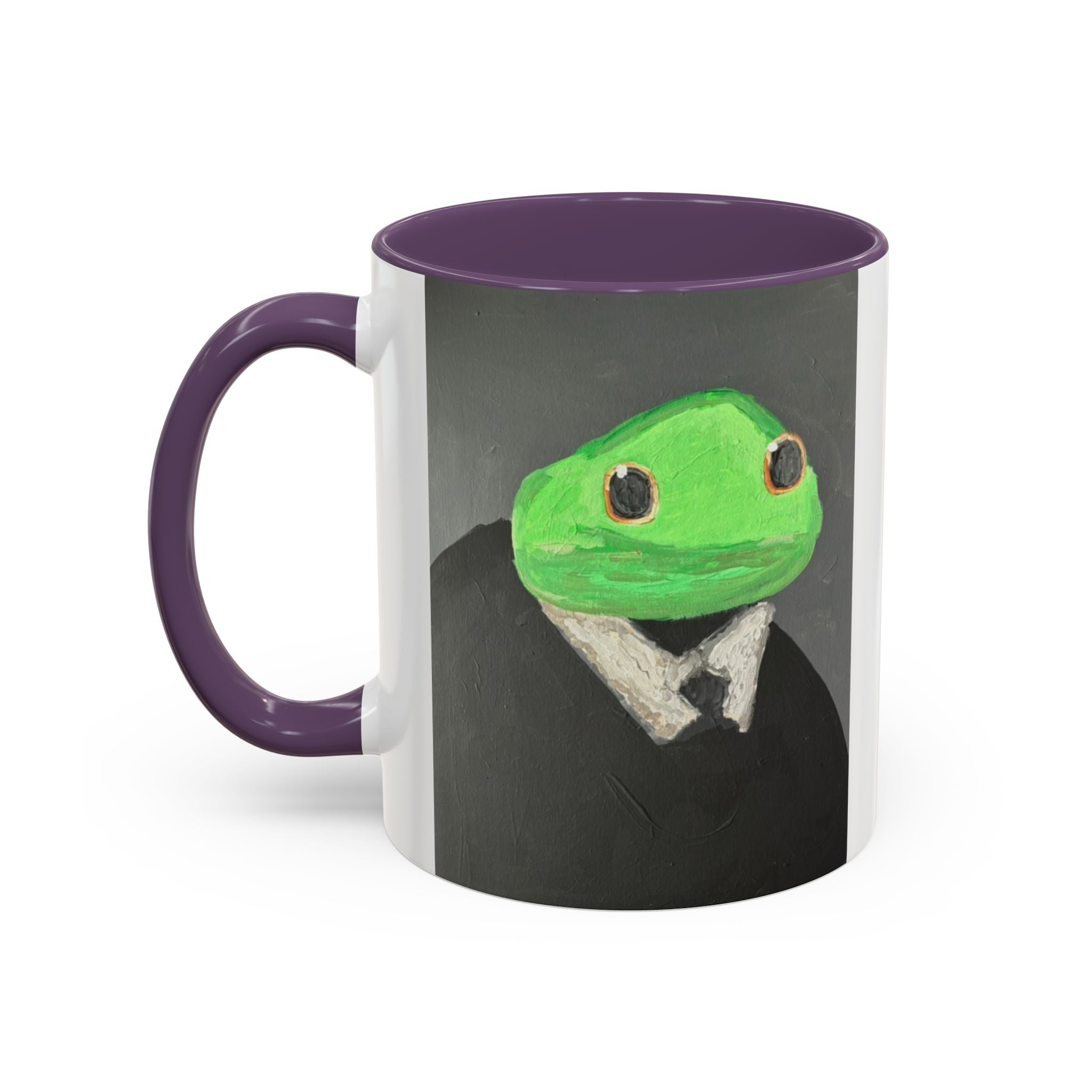 Coffee Mug — "I Don’t Rise and Shine, I Caffeinate and Tolerate" (Accent, 11/15oz)