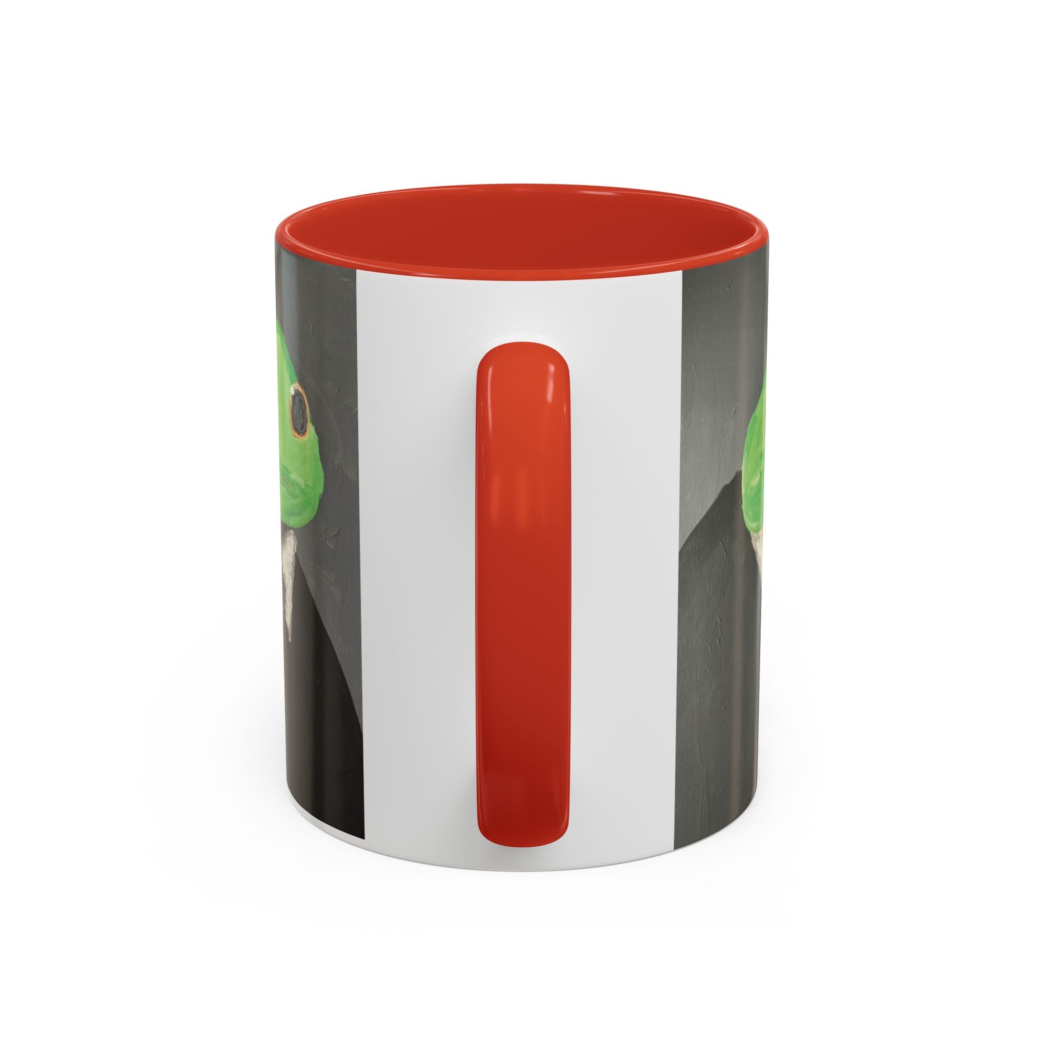 Frog in Suit Accent Coffee Mug – Quirky Formal Frog Art (11/15oz)