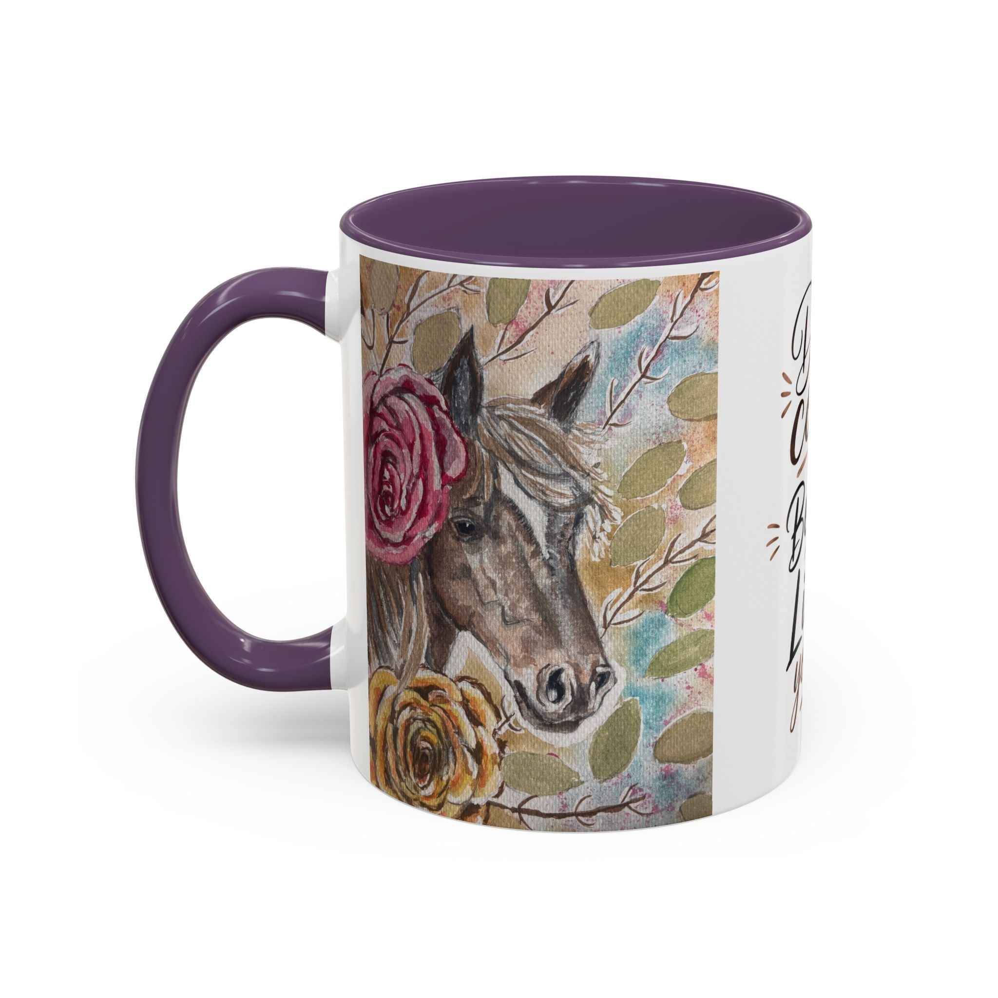 Coffee Mug — "Drink Coffee. Be Weird. Live Life Your Way." Inspirational Accent Mug