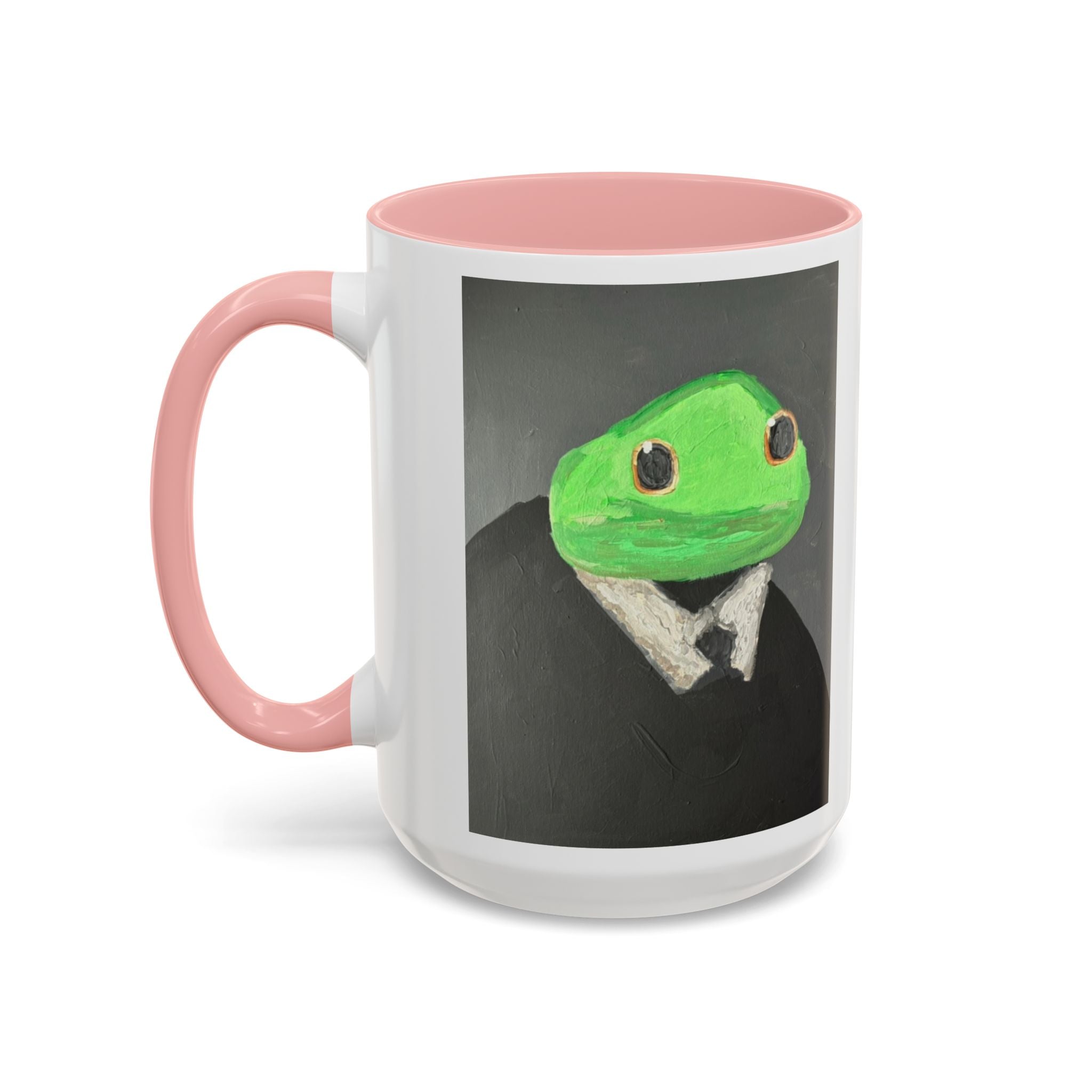Coffee Mug — "I Don’t Rise and Shine, I Caffeinate and Tolerate" (Accent, 11/15oz)