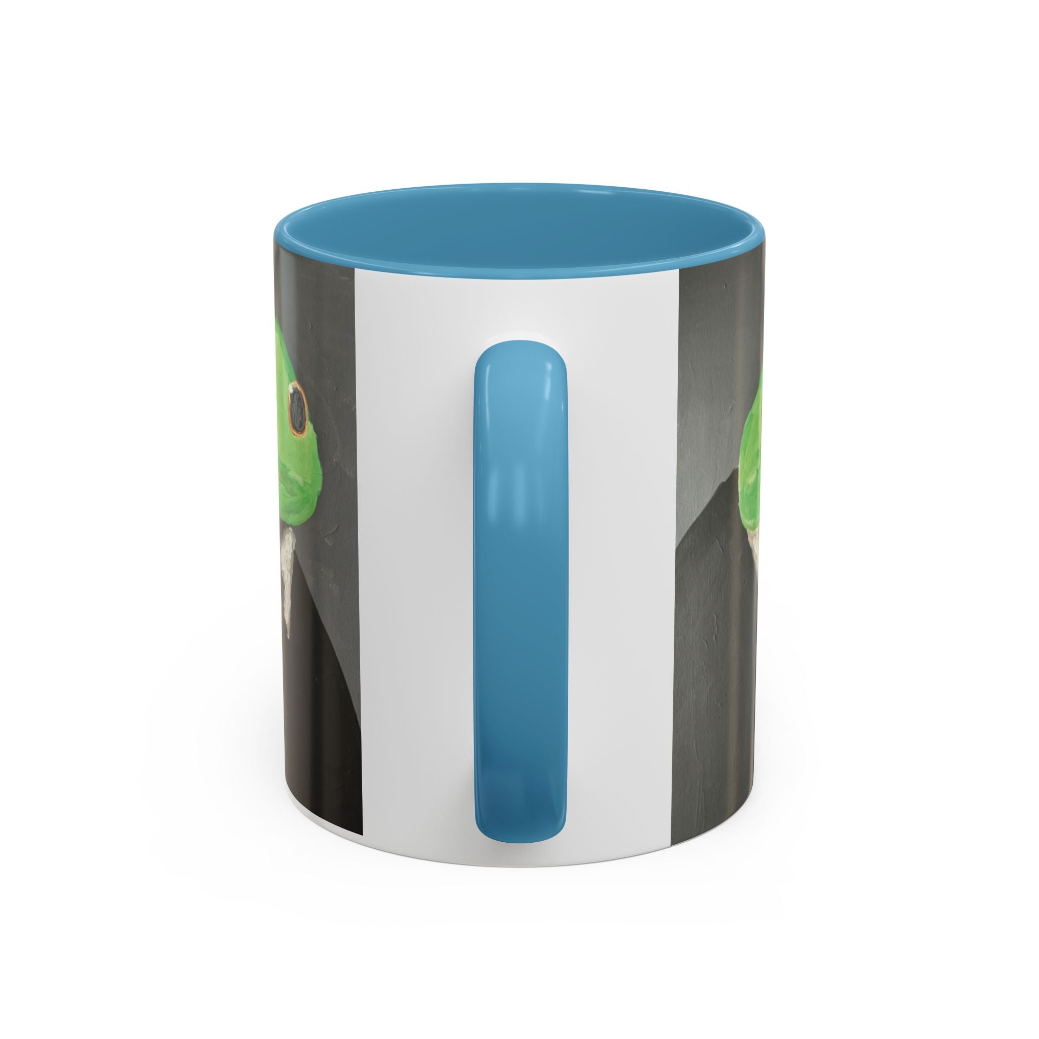 Frog in Suit Accent Coffee Mug – Quirky Formal Frog Art (11/15oz)