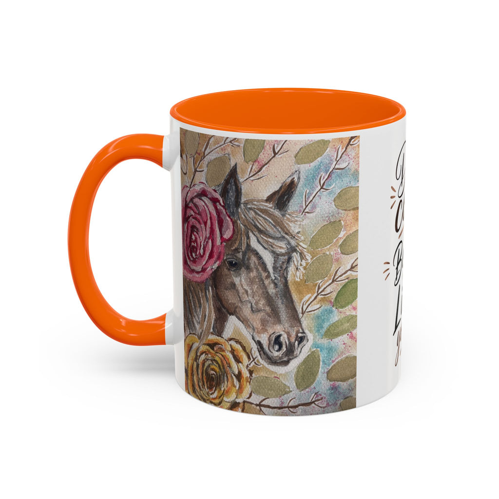 Coffee Mug — "Drink Coffee. Be Weird. Live Life Your Way." Inspirational Accent Mug