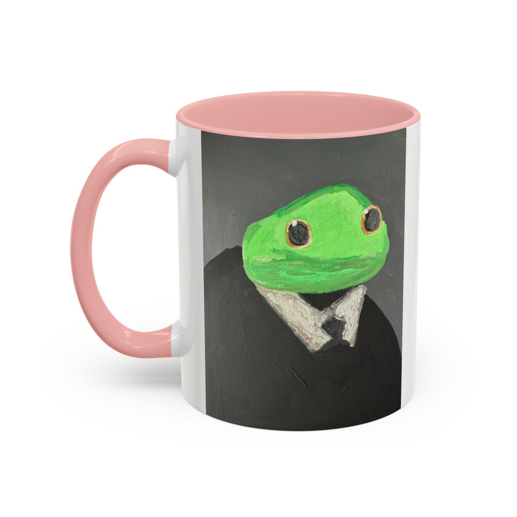 Coffee Mug — "I Don’t Rise and Shine, I Caffeinate and Tolerate" (Accent, 11/15oz)